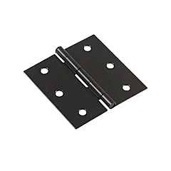 Bisagra Cuadrada 3x3 – Latón Antiguo