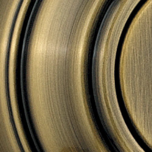 Gatillo Marcella Cilindro Sencillo · Latón Antiguo