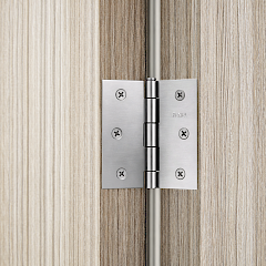 Bisagra Cuadrada 4x4 – Acero Inoxidable