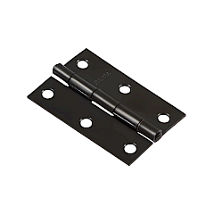 Bisagra Rectangular 1x1 – Latón Pulido