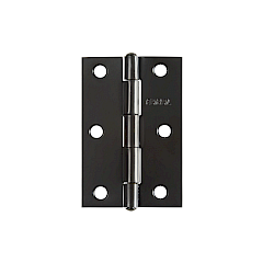 Bisagra Rectangular 1x1 – Latón Pulido