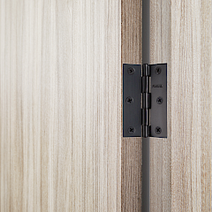 Bisagra Rectangular 1x1 – Latón Pulido