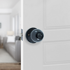 Pomo Bolton Privacidad · Negro Mate