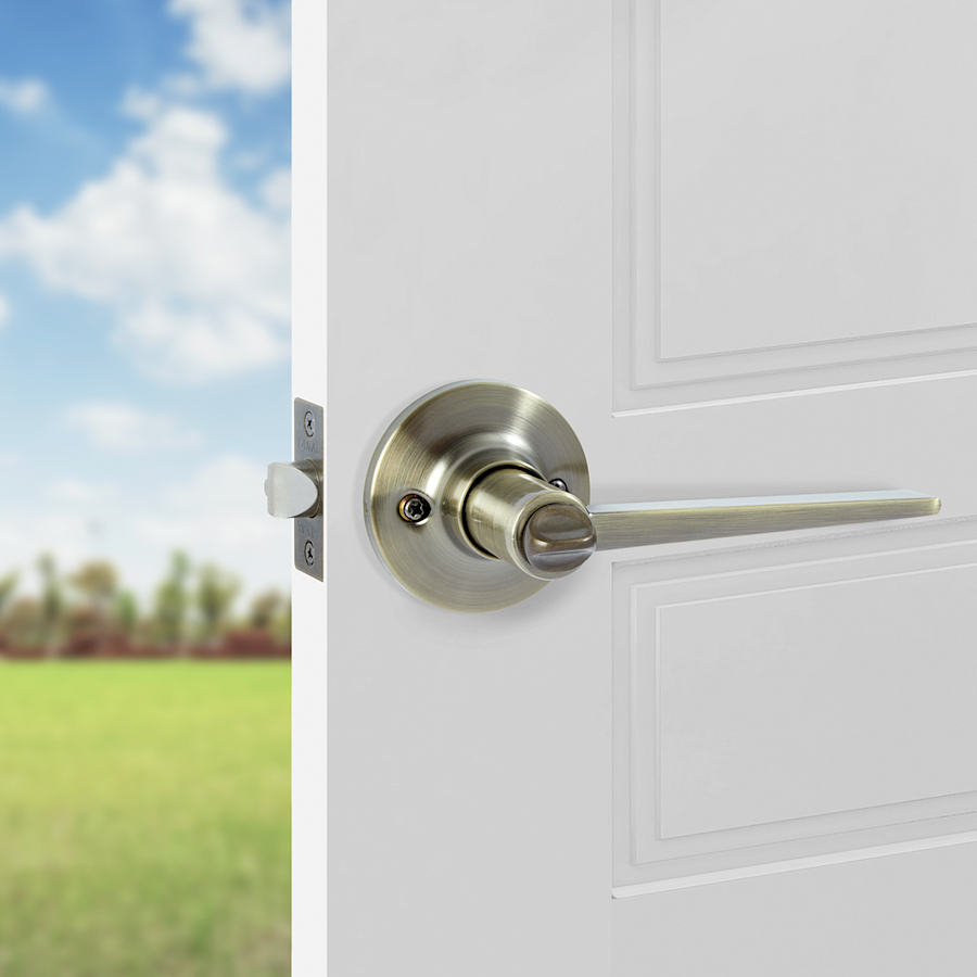 Manija Rennes Entrada · Latón Antiguo