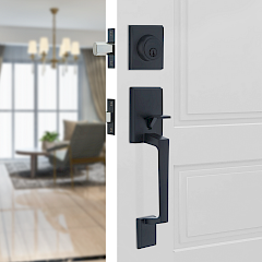 Gatillo Marcella Cilindro Sencillo · Negro Mate