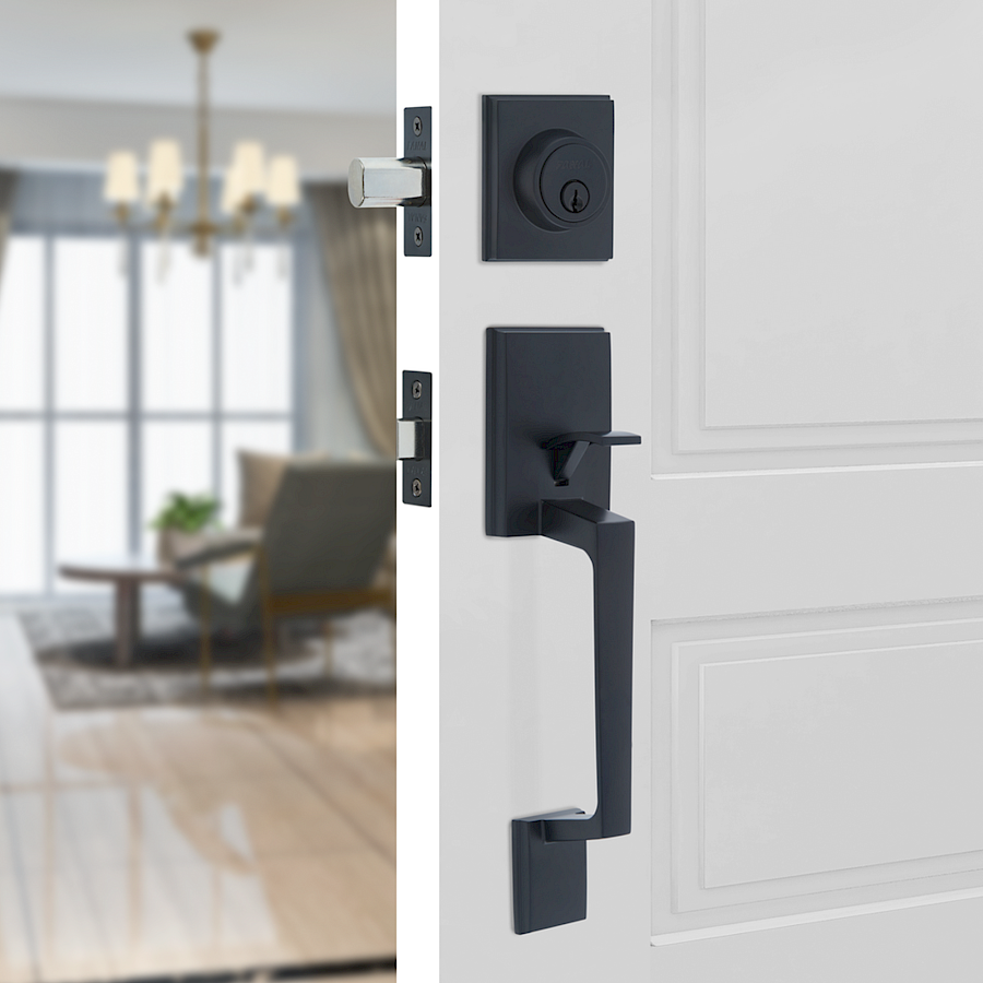 Gatillo Marcella Cilindro Sencillo · Negro Mate