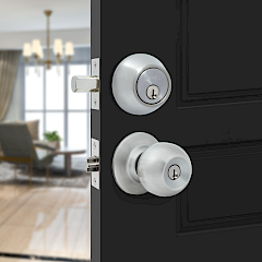 Combo Beet Entrada Privacidad · Acero Inoxidable