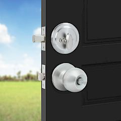 Combo Beet Entrada Privacidad · Acero Inoxidable