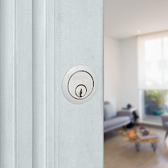 Cerradura de Sobreponer 101 Triple Izquierda · Cilindro Suelto · Negro