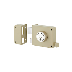 Cerradura de Sobreponer 166 Izquierda · Beige