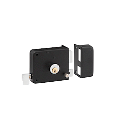 Cerradura de Sobreponer 170 Monta Fácil Derecha · Negro