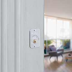 Cerradura de Sobreponer 170 Monta Fácil Izquierda · Negro