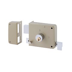 Cerradura de Sobreponer 170 Izquierda · Beige