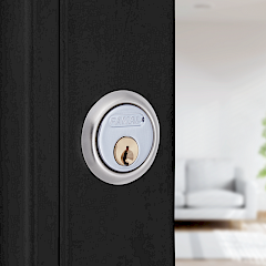 Cerradura de Sobreponer 170 Izquierda · Beige