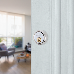 Cerradura de Sobreponer 170 Derecha · Negro