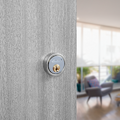 Cerradura de Sobreponer 170 Izquierda · Negro