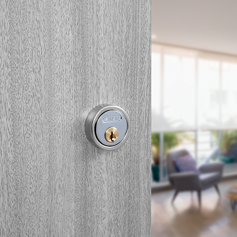 Cerradura de Sobreponer 170 Izquierda · Negro