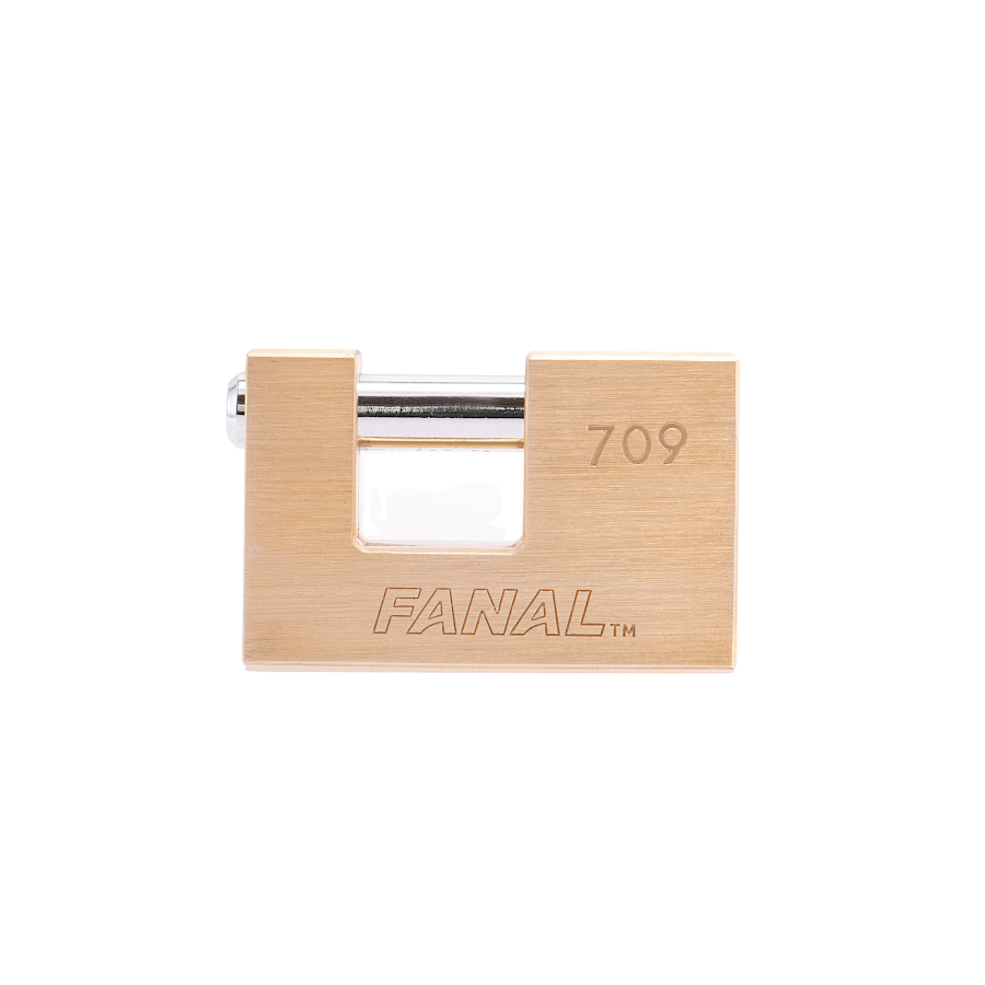 Candado Anticizalla Cuello Corto Exterior Latón