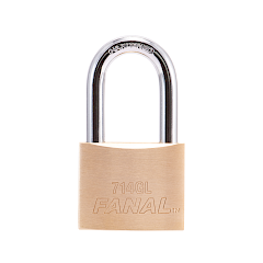 Candado de Hierro Cuello Corto Interior Latón
