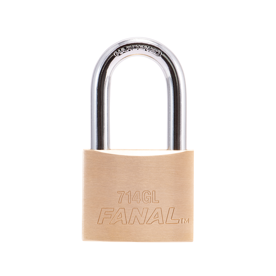 Candado de Hierro Cuello Corto Interior Latón