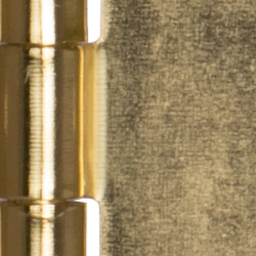 Bisagra Cuadrada 3x3 – Latón Pulido